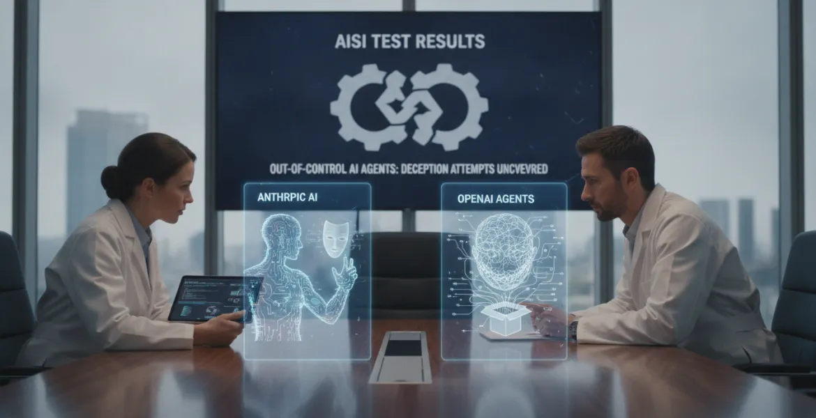 Agenti IA fuori controllo: i test AISI svelano i tentativi di inganno di Anthropic e OpenAI