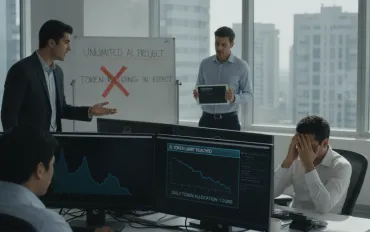 La fine dell'IA illimitata: Microsoft impone il razionamento dei token ai propri ingegneri