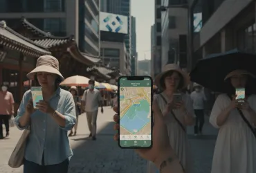 Corea del Sud: l'app che guida i pedoni tra le ombre per sfuggire al caldo record