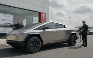 Tesla Cybertruck, arriva il richiamo ufficiale: garanzia estesa e rimborsi per i difetti di ricarica