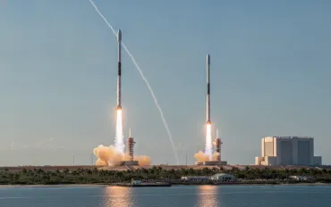 SpaceX riscrive la storia: doppio lancio record in meno di 40 minuti