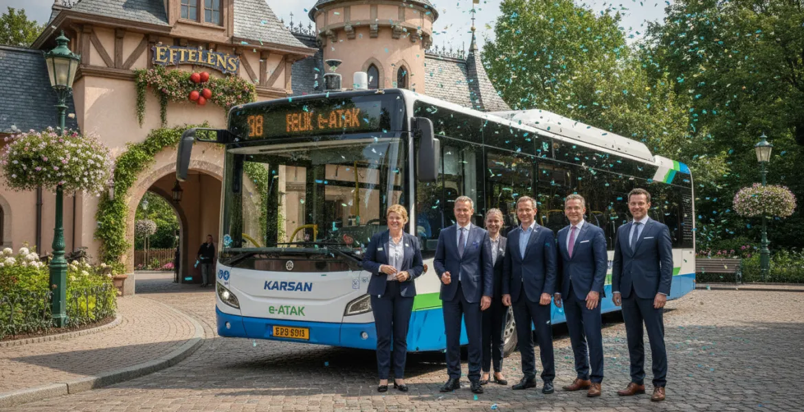 Efteling e Karsan inaugurano la nuova era della mobilità: il bus autonomo e-ATAK è realtà