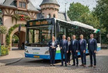 Efteling e Karsan inaugurano la nuova era della mobilità: il bus autonomo e-ATAK è realtà