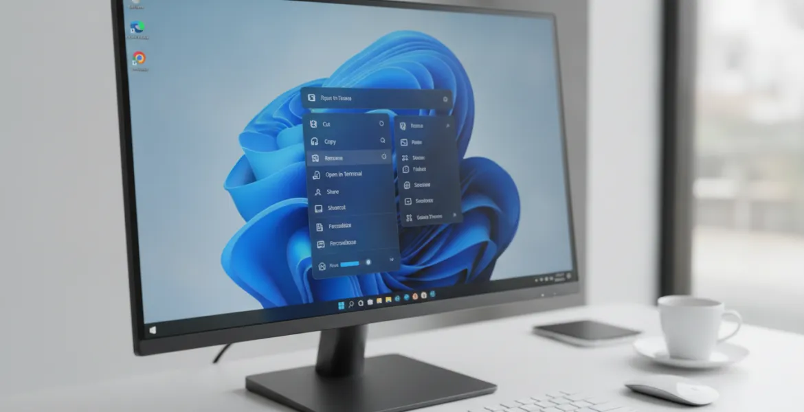 Windows 11 rivoluziona i menu contestuali: ecco tutte le novità tra velocità e personalizzazione