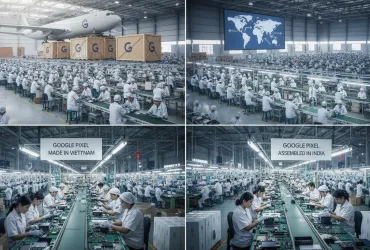 Google abbandona la Cina: la produzione dei Pixel si sposta in Vietnam e India