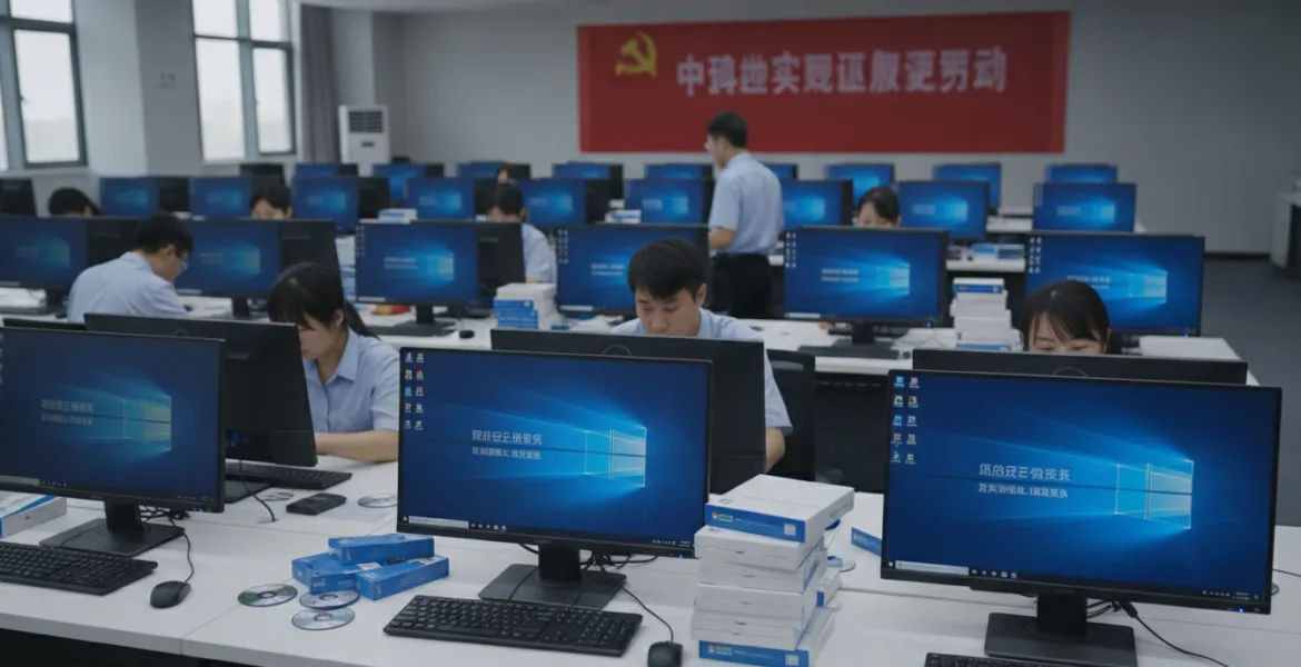 La Cina accelera il bando di Microsoft: addio definitivo a Windows 10 negli uffici statali