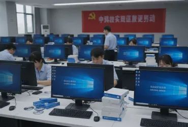 La Cina accelera il bando di Microsoft: addio definitivo a Windows 10 negli uffici statali