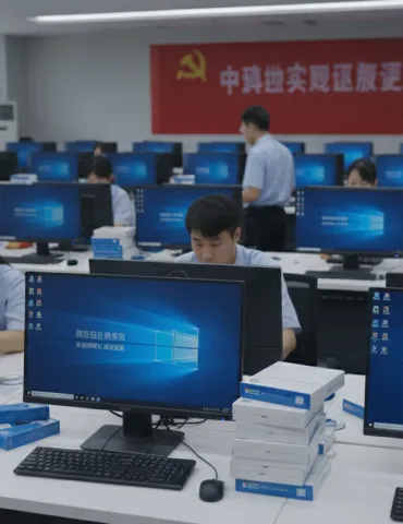 La Cina accelera il bando di Microsoft: addio definitivo a Windows 10 negli uffici statali