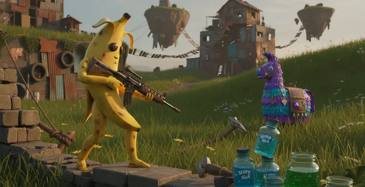 Fortnite Stagione 4: Sonic e Crash Bandicoot arrivano nell'isola del Capitolo 7