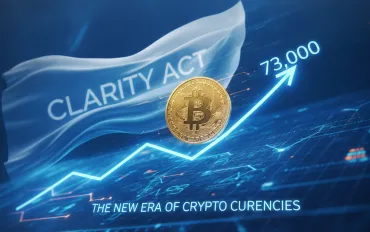 Bitcoin corre verso i 73.000 dollari: la spinta politica del Clarity Act e la nuova era delle criptovalute