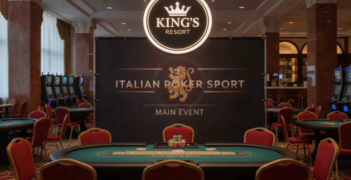 Italian Poker Sport: il King's Resort accende i motori del Main Event