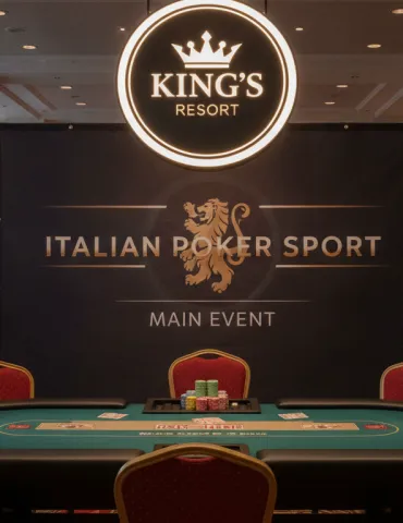 Italian Poker Sport: il King's Resort accende i motori del Main Event