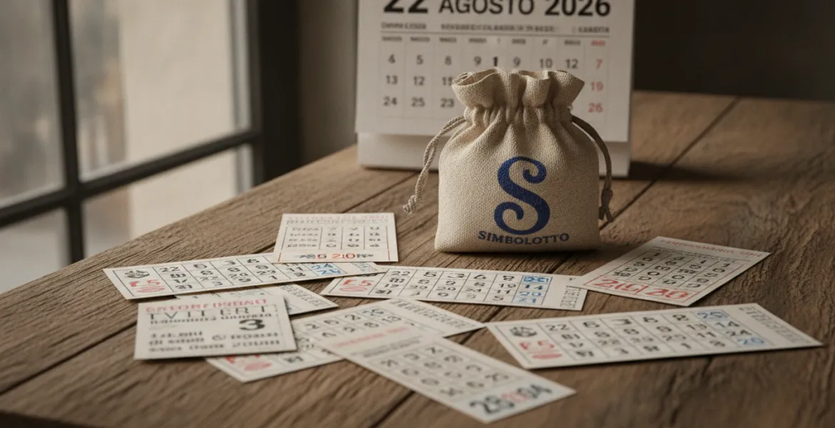 Estrazioni Lotto e Simbolotto: i numeri vincenti del 22 agosto 2026