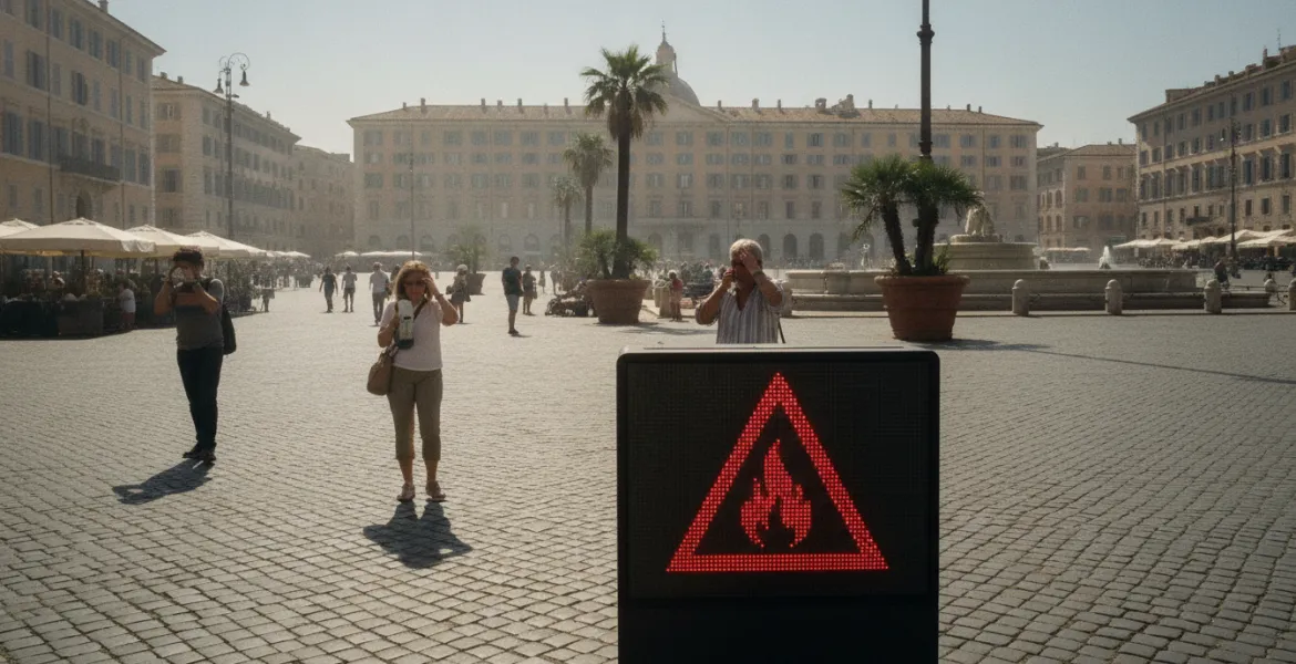 Emergenza caldo in Italia: scatta l'allerta rossa in diverse città
