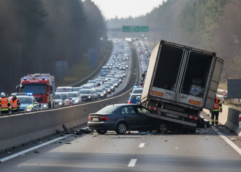 Tragedia sull'autostrada A4: fatale il tamponamento tra auto e camion