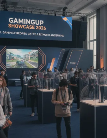 GamingUp Showcase 2026: il cuore del gaming europeo batte a ritmo di anteprime