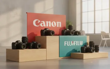 Canon inarrestabile e Fujifilm sul podio: la nuova gerarchia del mercato fotografico mondiale