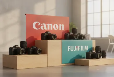 Canon inarrestabile e Fujifilm sul podio: la nuova gerarchia del mercato fotografico mondiale