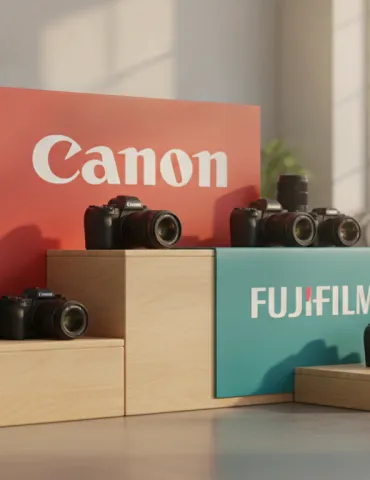 Canon inarrestabile e Fujifilm sul podio: la nuova gerarchia del mercato fotografico mondiale