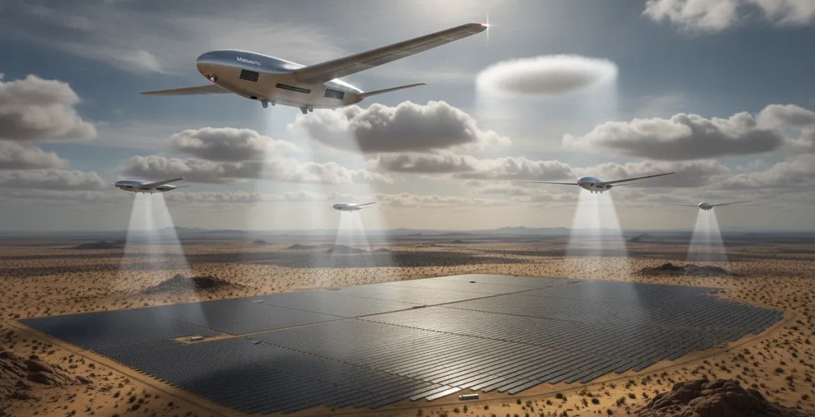 Droni spazzanuvole: la tecnologia di Meteoric che libera il potenziale del solare