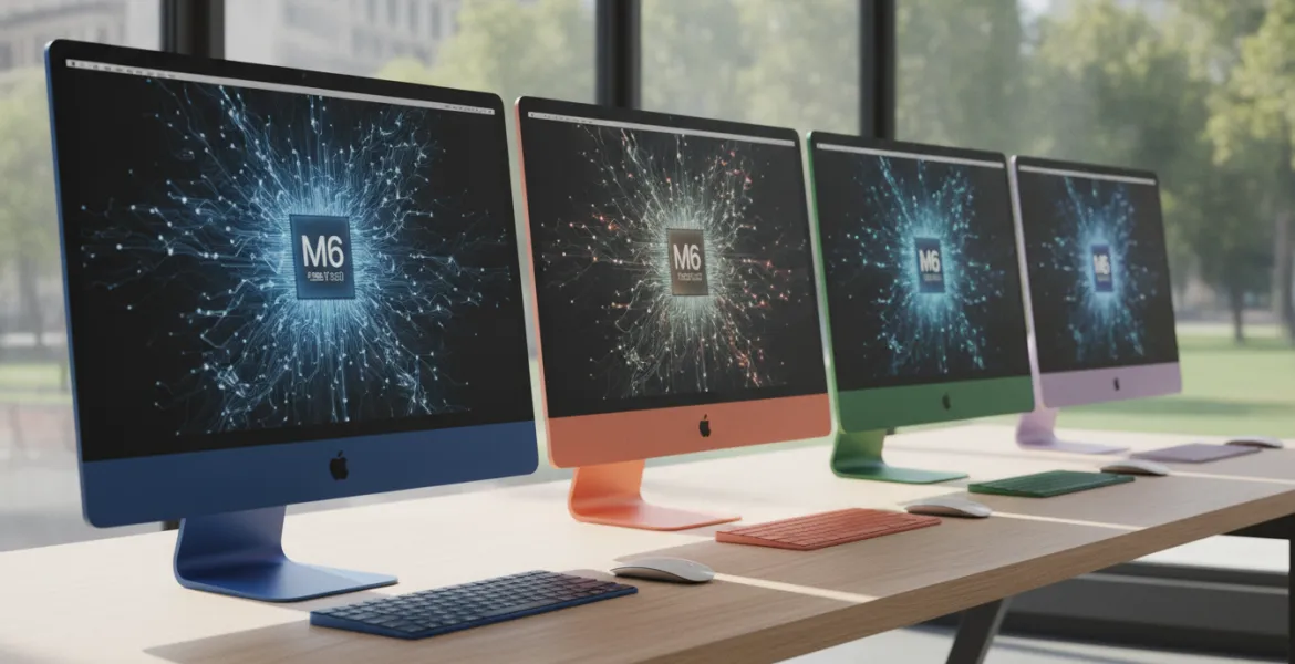 Apple rivoluziona l'iMac: in arrivo il chip M6 a 2nm e nuovi colori