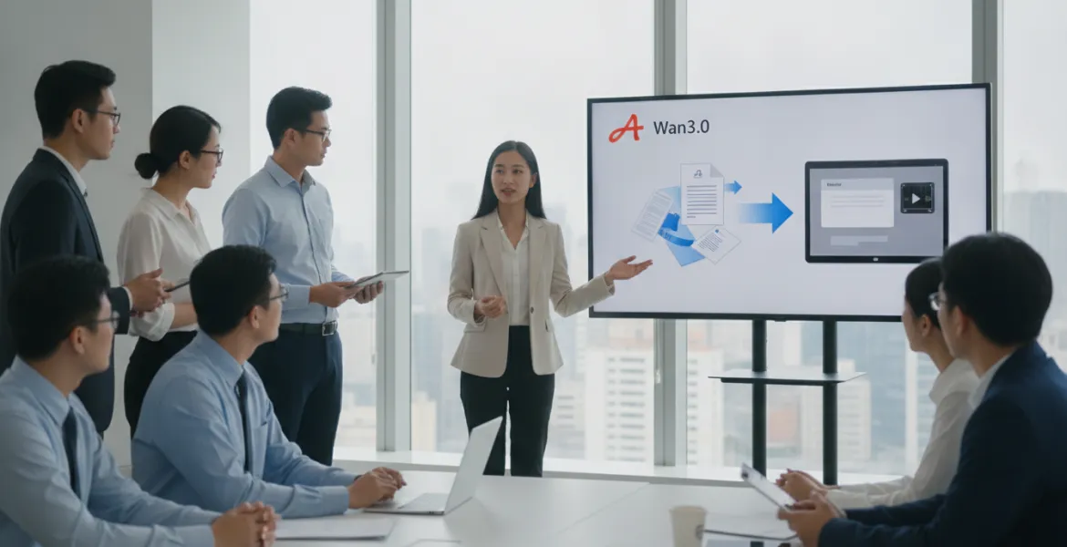 Alibaba lancia Wan3.0: l'intelligenza artificiale che trasforma i documenti aziendali in video professionali