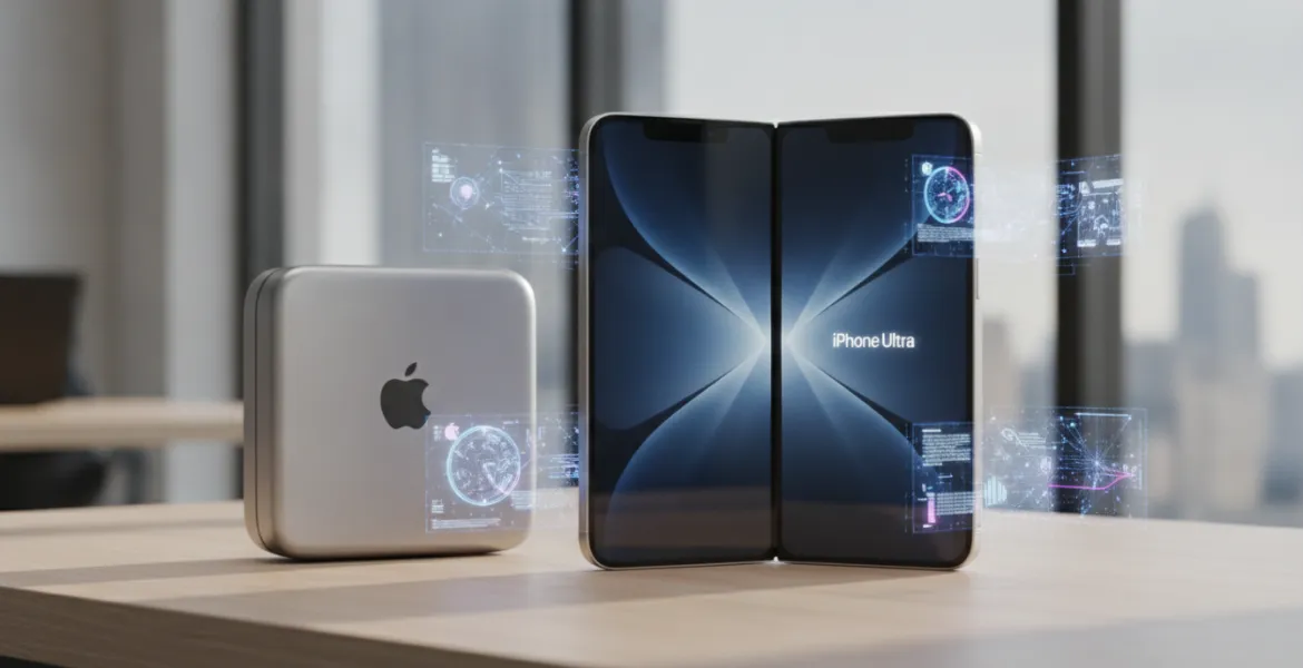 Apple accelera sull'AI: in arrivo il nuovo Mac mini e il rivoluzionario iPhone Ultra pieghevole