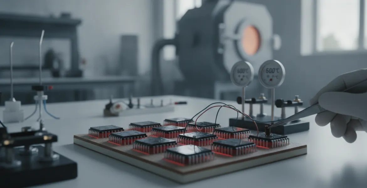 Rivoluzione semiconduttori: Creati i chip che resistono a 600 gradi