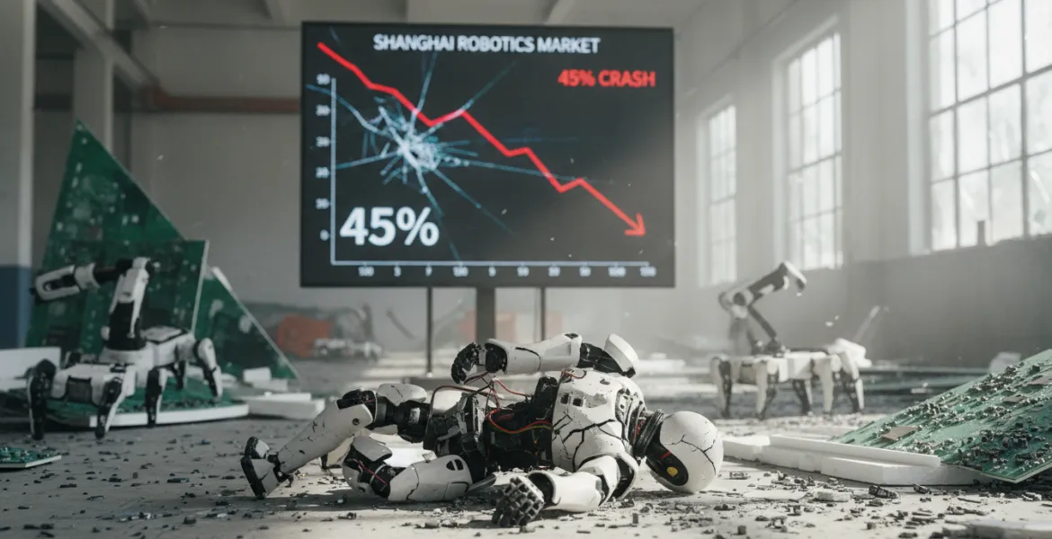 Unitree e il terremoto della robotica: crollo del 45% dopo il boom record a Shanghai