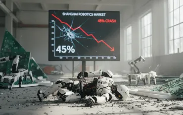 Unitree e il terremoto della robotica: crollo del 45% dopo il boom record a Shanghai