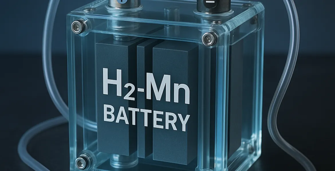 GES Rivoluziona lo Stoccaggio Energetico con un Innovativo Accumulatore al Manganese