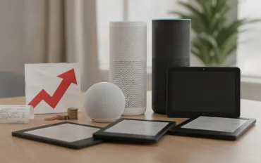 Amazon shock: rincari record fino al 60% per i dispositivi Echo e Kindle