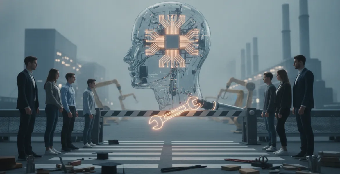 L'intelligenza artificiale sbarra la strada ai giovani: l'automazione riscrive il mercato del lavoro