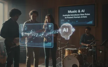 Musica e IA: L'Australia introduce nuove regole per proteggere gli artisti umani