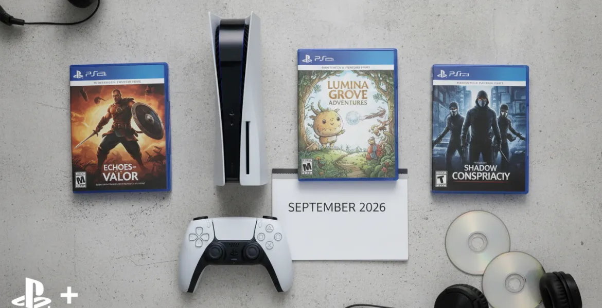 PlayStation Plus: Trapelati i Giochi di Settembre 2026 tra Azione e Indie