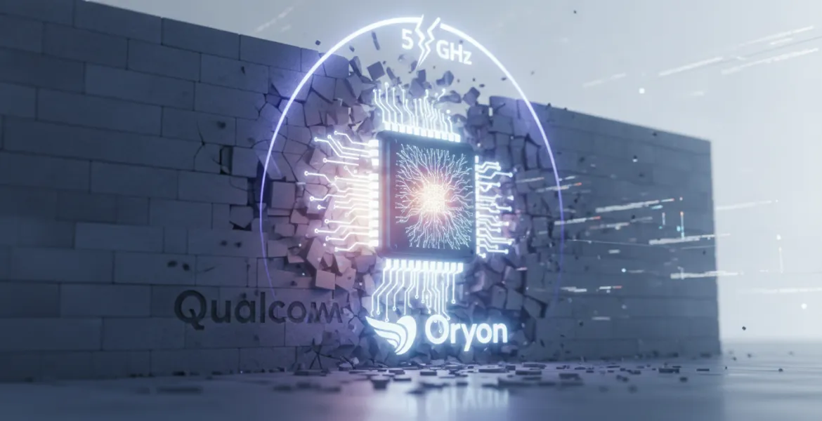 Qualcomm abbatte il muro dei 5 GHz: la nuova architettura Oryon ridefinisce la potenza mobile
