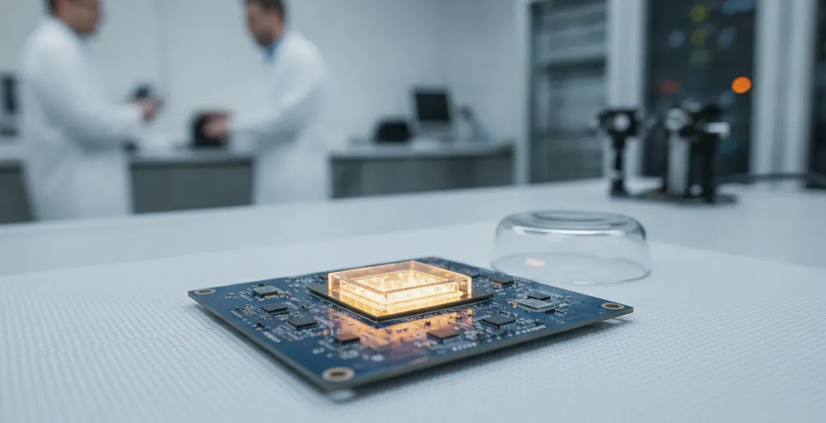 Il futuro dell'informatica è nella luce: il KIT lancia il primo processore fotonico ibrido