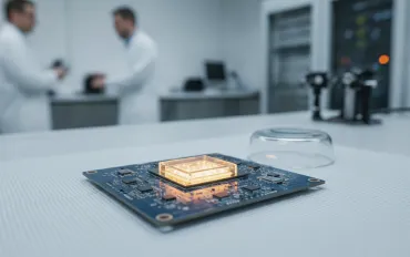Il futuro dell'informatica è nella luce: il KIT lancia il primo processore fotonico ibrido