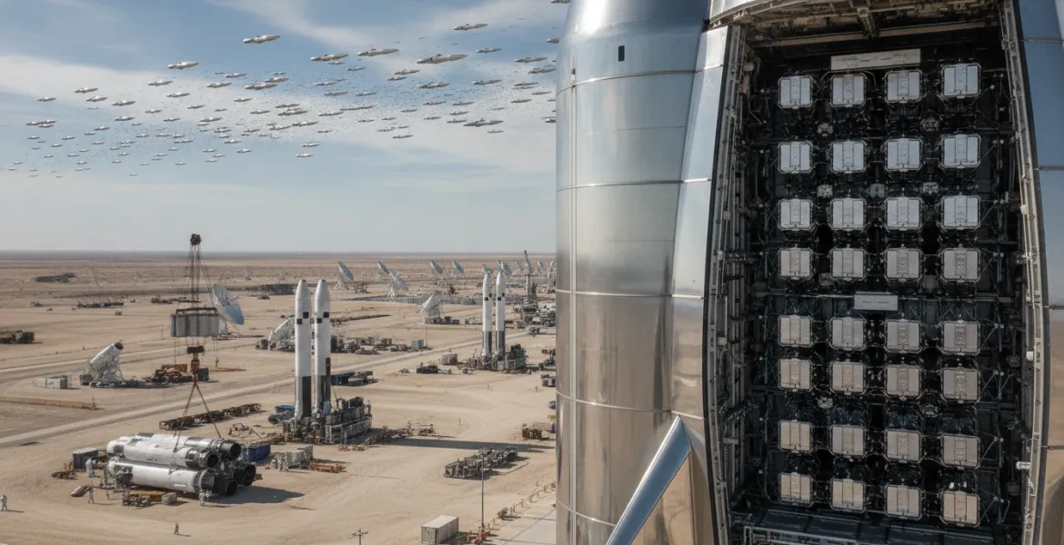 SpaceX e l'era Post-Falcon 9: Starship diventa il cuore di Starlink