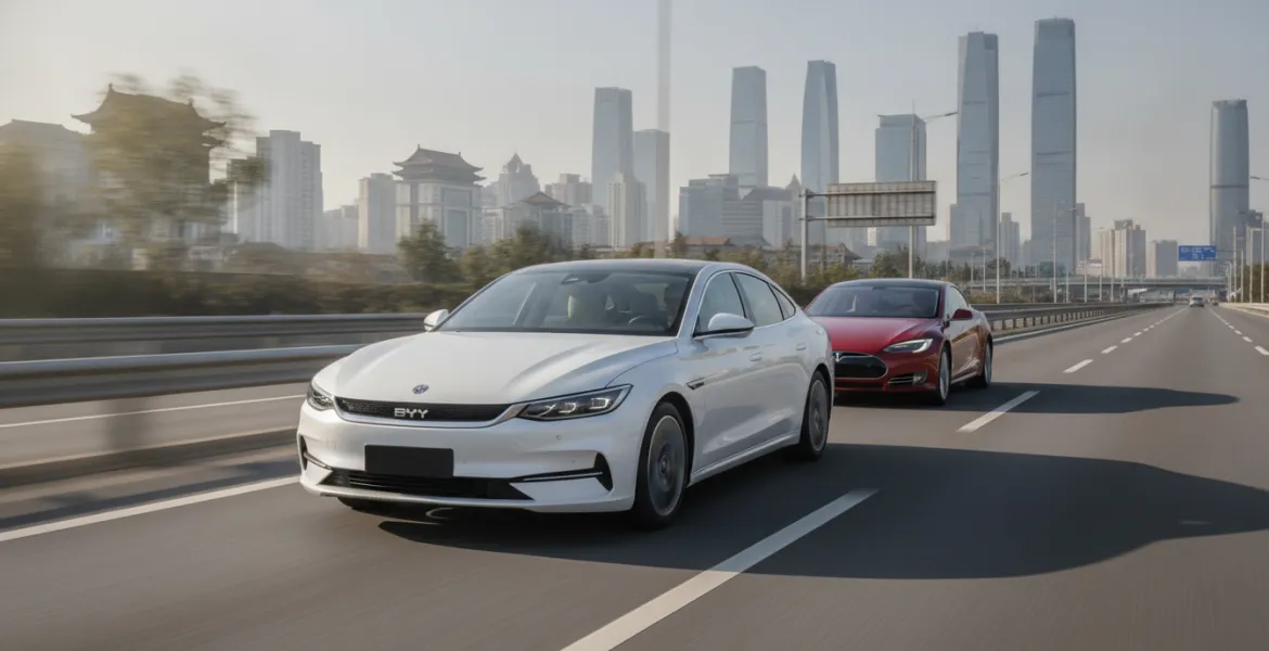 BYD sorpassa Tesla: la nuova egemonia cinese nel mercato delle auto elettriche