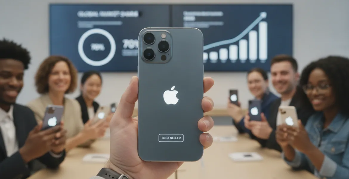 Apple domina il mercato: iPhone 17 è lo smartphone più venduto del 2026