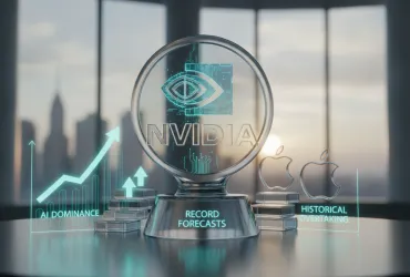 Nvidia domina l'era dell'Intelligenza Artificiale: previsioni record e sorpasso storico su Apple e Google