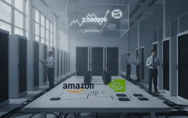 Amazon e Nvidia: maxi-alleanza per 2 milioni di nuovi chip AI