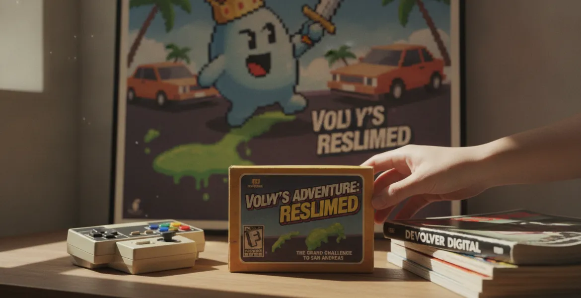 Devolver Digital lancia la sfida a GTA VI con Volvy’s Adventure: Reslimed