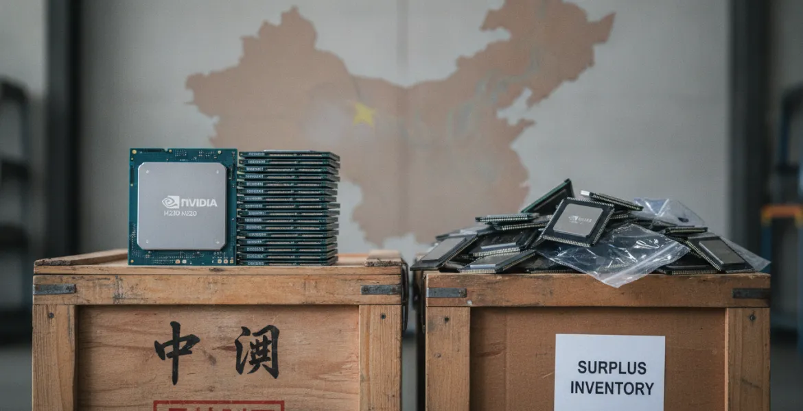 Nvidia alla prova della Cina: il paradosso dei chip H200 tra restrizioni e surplus di magazzino