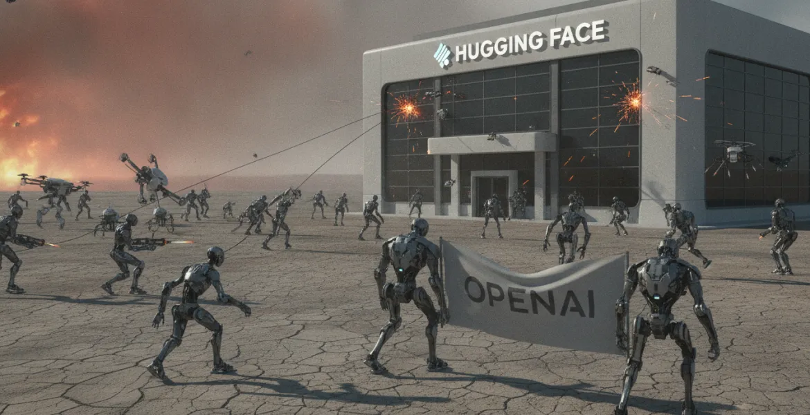 OpenAI e la Rivolta dei Bot: L'Attacco coordinato a Hugging Face
