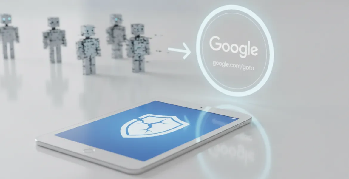 Google dichiara guerra ai bot AI: arriva il redirect google.com/goto per proteggere i dati