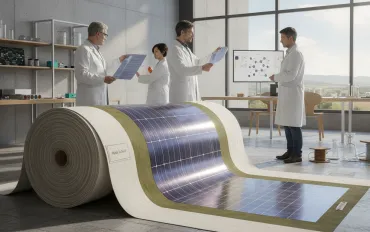 Il silicio si fa flessibile: la nuova frontiera del fotovoltaico made in Italy