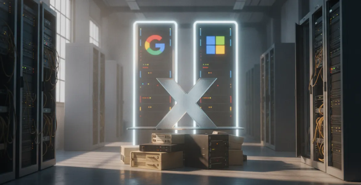 L'era dei server email privati volge al termine: il dominio di Google e Microsoft