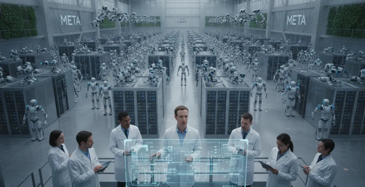 Meta e l'esercito dei robot: la nuova era dei data center automatizzati